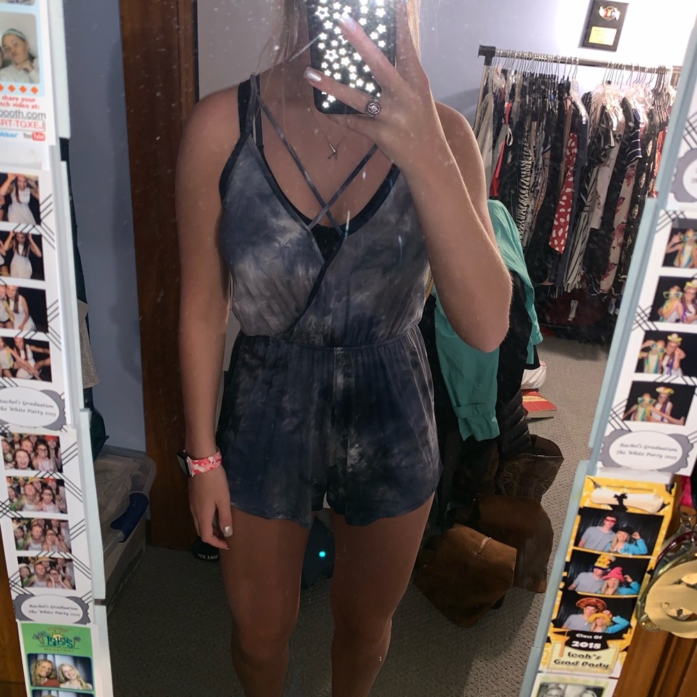 Tie dye romper